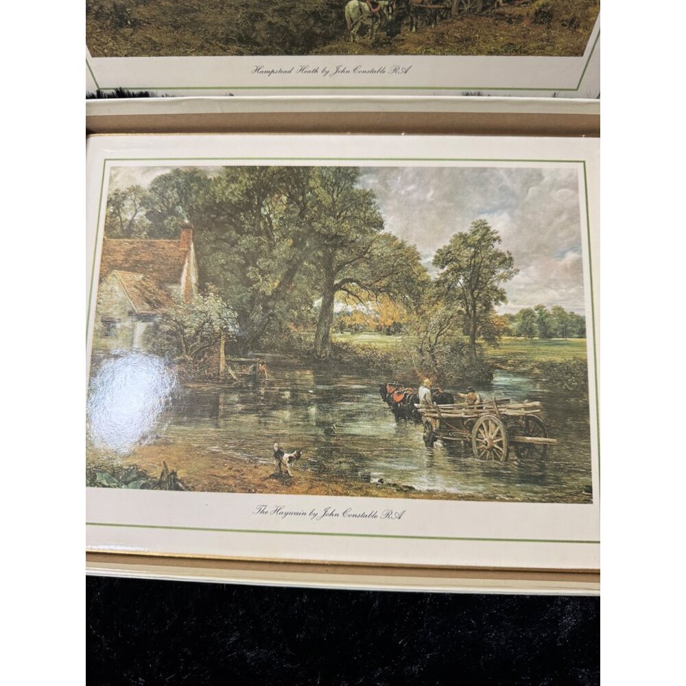 Clover Leaf Table Mats Placemats London Landmarks Cork Back Set of 6 - Picture 6 of 9